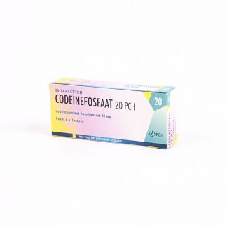 Codeïnefosfaat 20mg – 30 Tabletten